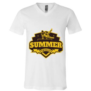 BELLA + CANVAS Unisex Jersey V-Neck Tee Thumbnail