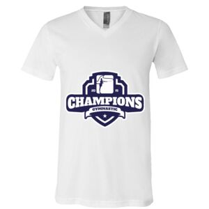 BELLA + CANVAS Unisex Jersey V-Neck Tee Thumbnail