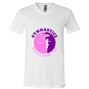 BELLA + CANVAS Unisex Jersey V-Neck Tee Thumbnail