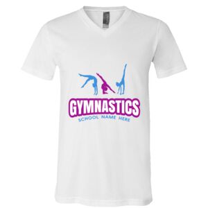 BELLA + CANVAS Unisex Jersey V-Neck Tee Thumbnail