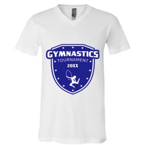 BELLA + CANVAS Unisex Jersey V-Neck Tee Thumbnail