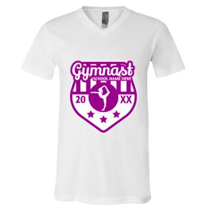 BELLA + CANVAS Unisex Jersey V-Neck Tee Thumbnail