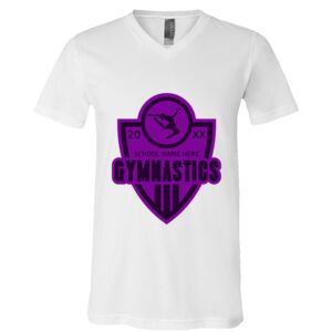 BELLA + CANVAS Unisex Jersey V-Neck Tee Thumbnail