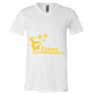 BELLA + CANVAS Unisex Jersey V-Neck Tee Thumbnail