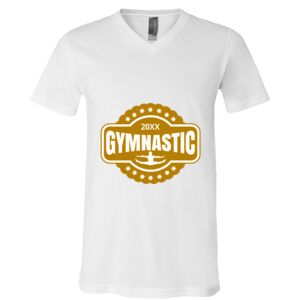 BELLA + CANVAS Unisex Jersey V-Neck Tee Thumbnail