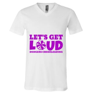 BELLA + CANVAS Unisex Jersey V-Neck Tee Thumbnail