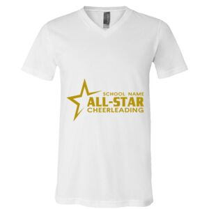 BELLA + CANVAS Unisex Jersey V-Neck Tee Thumbnail