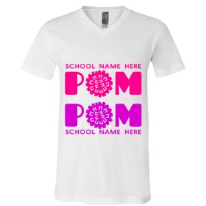 BELLA + CANVAS Unisex Jersey V-Neck Tee Thumbnail