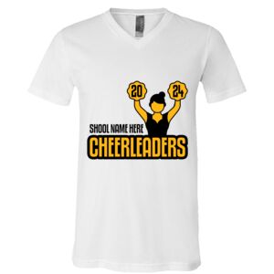 BELLA + CANVAS Unisex Jersey V-Neck Tee Thumbnail