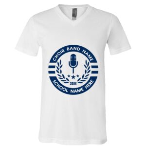 BELLA + CANVAS Unisex Jersey V-Neck Tee Thumbnail