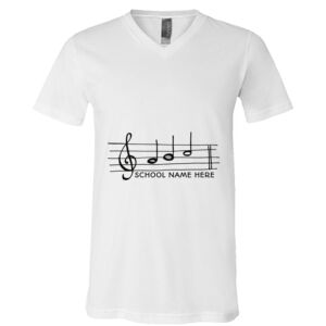 BELLA + CANVAS Unisex Jersey V-Neck Tee Thumbnail