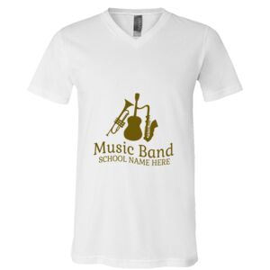 BELLA + CANVAS Unisex Jersey V-Neck Tee Thumbnail