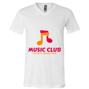 BELLA + CANVAS Unisex Jersey V-Neck Tee Thumbnail