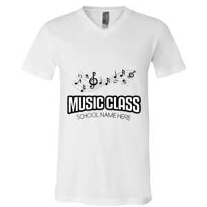 BELLA + CANVAS Unisex Jersey V-Neck Tee Thumbnail