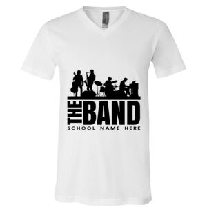 BELLA + CANVAS Unisex Jersey V-Neck Tee Thumbnail