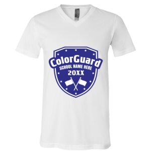 BELLA + CANVAS Unisex Jersey V-Neck Tee Thumbnail