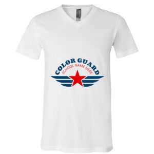 BELLA + CANVAS Unisex Jersey V-Neck Tee Thumbnail