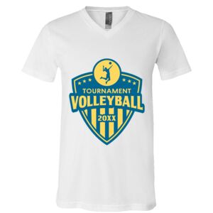 BELLA + CANVAS Unisex Jersey V-Neck Tee Thumbnail