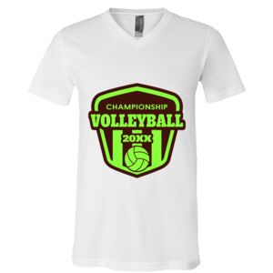 BELLA + CANVAS Unisex Jersey V-Neck Tee Thumbnail