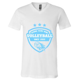 BELLA + CANVAS Unisex Jersey V-Neck Tee Thumbnail