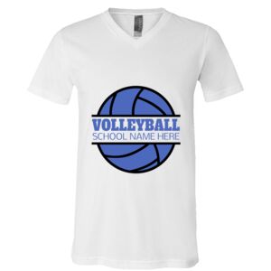 BELLA + CANVAS Unisex Jersey V-Neck Tee Thumbnail