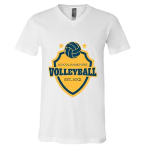 BELLA + CANVAS Unisex Jersey V-Neck Tee Thumbnail