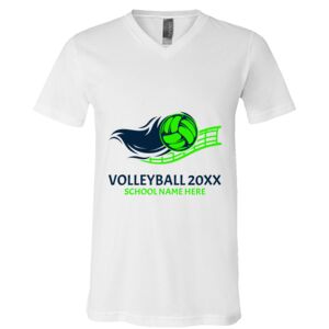 BELLA + CANVAS Unisex Jersey V-Neck Tee Thumbnail