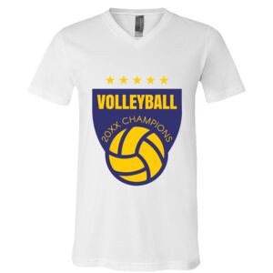 BELLA + CANVAS Unisex Jersey V-Neck Tee Thumbnail