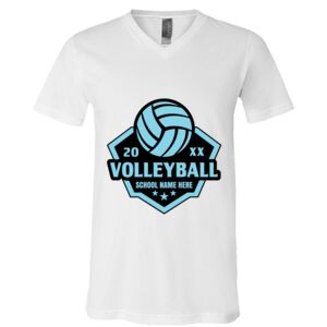 BELLA + CANVAS Unisex Jersey V-Neck Tee Thumbnail