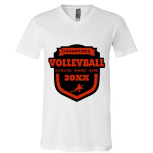 BELLA + CANVAS Unisex Jersey V-Neck Tee Thumbnail