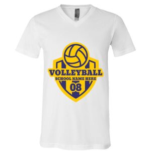 BELLA + CANVAS Unisex Jersey V-Neck Tee Thumbnail