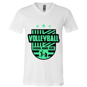 BELLA + CANVAS Unisex Jersey V-Neck Tee Thumbnail