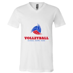 BELLA + CANVAS Unisex Jersey V-Neck Tee Thumbnail