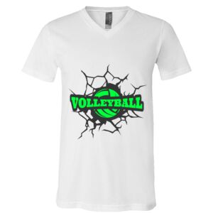 BELLA + CANVAS Unisex Jersey V-Neck Tee Thumbnail