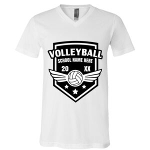 BELLA + CANVAS Unisex Jersey V-Neck Tee Thumbnail