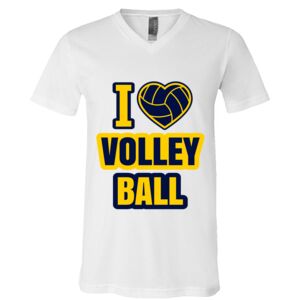 BELLA + CANVAS Unisex Jersey V-Neck Tee Thumbnail