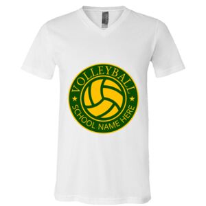 BELLA + CANVAS Unisex Jersey V-Neck Tee Thumbnail