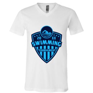 BELLA + CANVAS Unisex Jersey V-Neck Tee Thumbnail