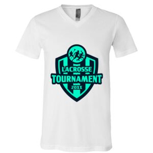 BELLA + CANVAS Unisex Jersey V-Neck Tee Thumbnail