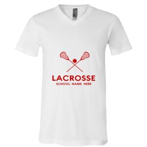 BELLA + CANVAS Unisex Jersey V-Neck Tee Thumbnail