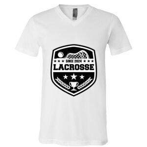 BELLA + CANVAS Unisex Jersey V-Neck Tee Thumbnail