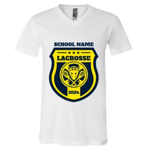 BELLA + CANVAS Unisex Jersey V-Neck Tee Thumbnail