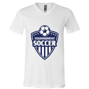 BELLA + CANVAS Unisex Jersey V-Neck Tee Thumbnail