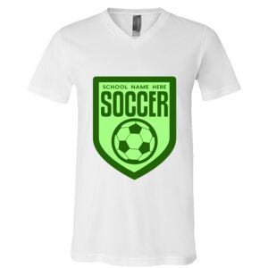 BELLA + CANVAS Unisex Jersey V-Neck Tee Thumbnail