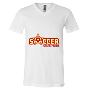 BELLA + CANVAS Unisex Jersey V-Neck Tee Thumbnail