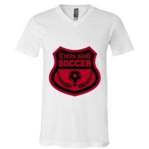 BELLA + CANVAS Unisex Jersey V-Neck Tee Thumbnail