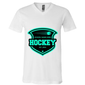 BELLA + CANVAS Unisex Jersey V-Neck Tee Thumbnail