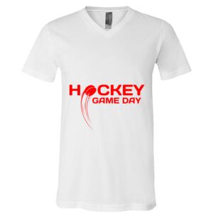 BELLA + CANVAS Unisex Jersey V-Neck Tee Thumbnail