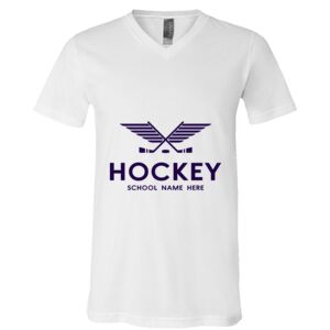 BELLA + CANVAS Unisex Jersey V-Neck Tee Thumbnail