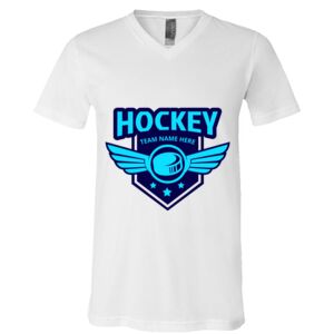 BELLA + CANVAS Unisex Jersey V-Neck Tee Thumbnail